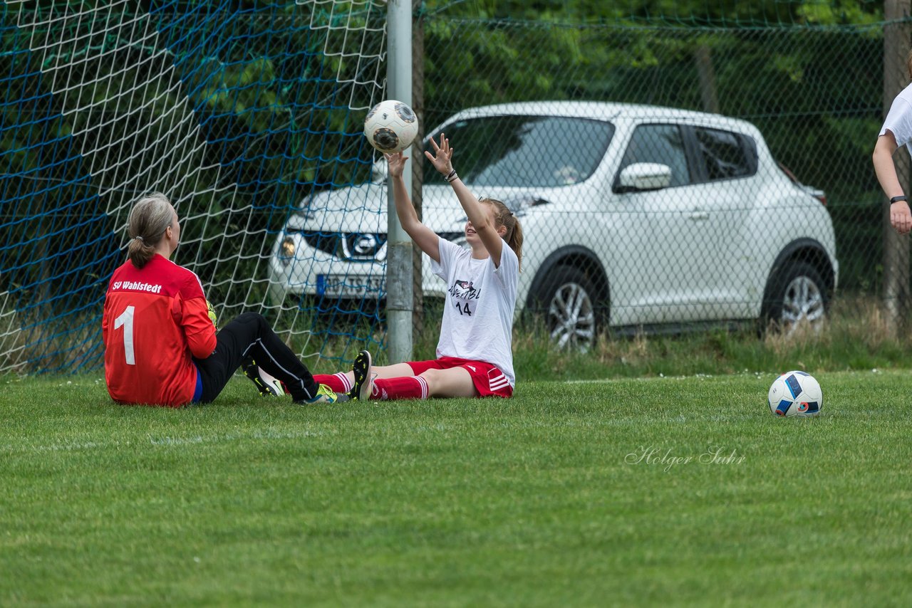 Bild 167 - Aufstiegsspiel SG Borgstedt/Brekendorf - SV Wahlstedt : Ergebnis: 1:4